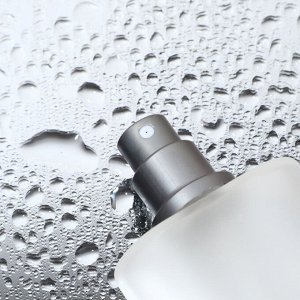Флакон стеклянный для парфюма, с распылителем, 30 мл, цвет серебристый
