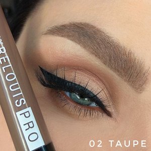 Гель д/бровей водостойкий оттеночный "Waterproof Color Brow Gel PRO" RELOUIS 6гр.