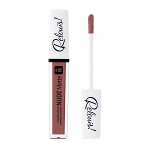 Жидкая устойчивая матовая помада "NUDE Matte" RELOUIS 4.5гр.
