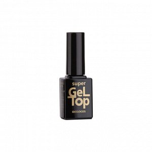 Верхнее покрытие лака д/ногтей: устойчивость+блеск+сушка "Super Gel Top" RELOUIS 10мл.