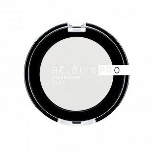 Тени д/век компактные с деликатным свечением "PRO Satin" RELOUIS 3гр.