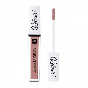 Жидкая устойчивая матовая помада "NUDE Matte" RELOUIS 4.5гр.