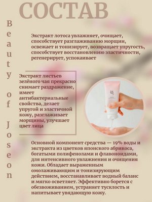 Beauty of Joseon Пилинг-гоммаж с экстрактом японского абрикоса Apricot Blossom Peeling Gel