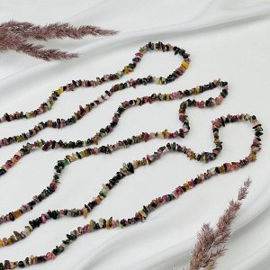 Бусины для рукоделия из Турмалина крошка