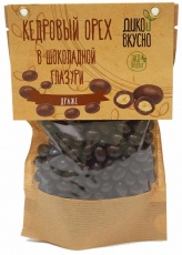 Кедровое драже в натуральном шоколаде, 200гр