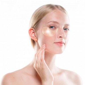 Petitfee Gold Hydrogel Eye Patch Гидрогелевые патчи для век с женьшенем и коллагеном