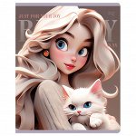 Тетрадь 40л., А5, клетка BG &quot;&quot;Beauty&quot;&quot;