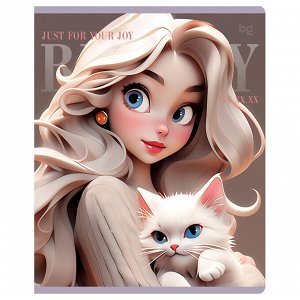 Тетрадь 40л., А5, клетка BG ""Beauty""