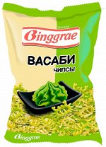 Бингрэ,Чипсы &#039;&#039;Бингрэ&#039;&#039; со вкусом васаби 40 гр,Binggrae