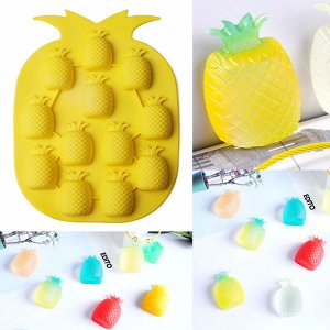 Силиконовая форма для льда в форме "Ананаса🍍", 12 ячеек