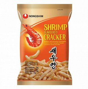 Нонгшим,Чипсы креветка 75 гр,Nongshim
