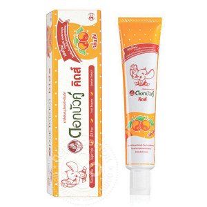 Зубная паста детская травяная "Апельсин" Twin Lotus / Twin Lotus Kids Herbal Toothpaste Orange