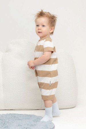 Полукомбинезон(Весна-Лето)+boys (кунжут, полоска к476)