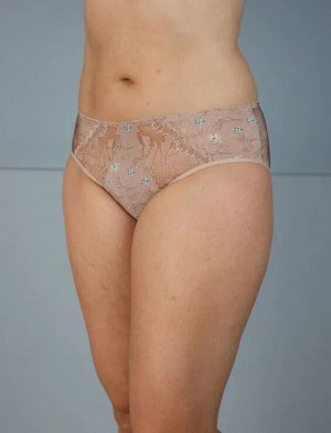 Т 0048-125 Трусы женские, средняя посадка, Поцелуй