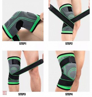 Бандаж стабилизатор коленной чашечки Knee Support, универсальный