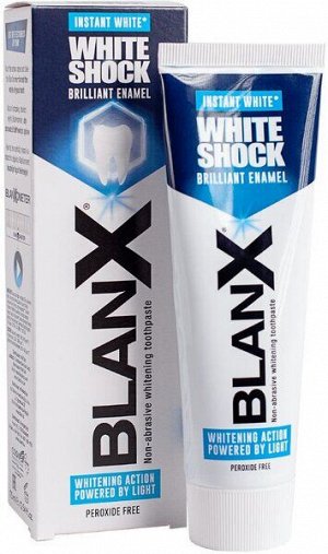 БЛАНКС Зубная паста отбеливающая BlanX White Shock 75 мл