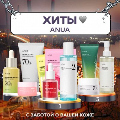 Anua уникальный корейский бренд натуральной косметики