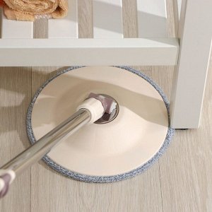Швабра с отжимом и ведром Доляна, 42.5x29x18 см, 14 л, телескопическая ручка 80 - 110 см