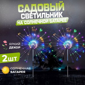 Набор садовых светильников на солнечной батарее "Starburst", 2 шт.