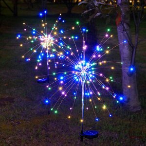 Набор садовых светильников на солнечной батарее "Starburst", 2 шт.