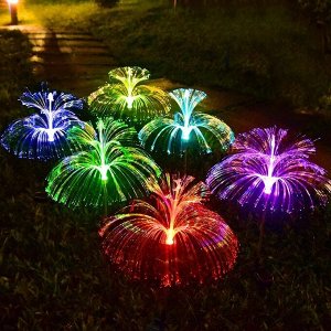 Набор садовых светильников на солнечной батарее "JellyFish", 2 шт.