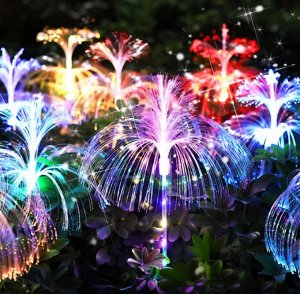 Набор садовых светильников на солнечной батарее "JellyFish", 2 шт.