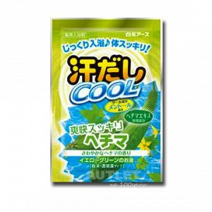 "Asedashi COOL" Освежающая соль для ванны с экстрактом люффы