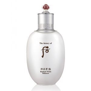 The History of Whoo Gongjinhyang Seol Radiant White Balancer Премиум осветляющий тонер 150 мл