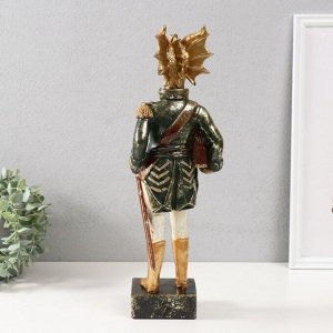 Фигурка полистоун «Золотистый дракон-генерал», 9x14x42.5 см
