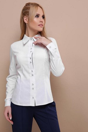 Блуза Бенгалин + костюмка клетка (40% хлопок, 60% полиэстер)
