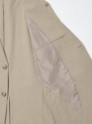UNIQLO - легкий пиджак из гладкой ткани - 32 BEIGE