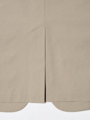 UNIQLO - легкий пиджак из гладкой ткани - 32 BEIGE