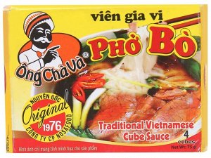 Бульонный кубик для супа ФО БО, 1 упаковка 4 кубика (PHO BO)ВЬЕТНАМ