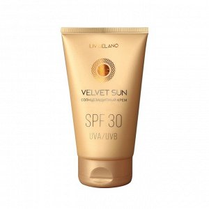 Солнцезащитный крем с высокоэффективным фильтром от UVA/UVB лучей "Velvet Sun" SPF30 LD 150мл., шт