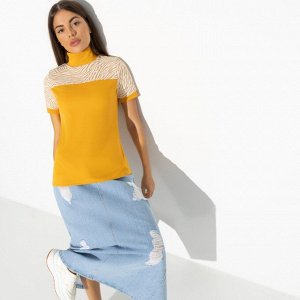 Водолазка комбинированная, С тобой вдвоём (fashion)