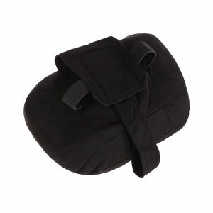 Подушка на подголовник, Premium MB, 28x22 см, черная