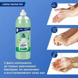 АКЦИЯ!!! Жидкое мыло Absolut NATURE FitoGuard Алоэ 1000мл