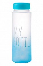 Бутылка для воды, 500 мл, My bottle,19.5 х 6 см, цвет микс