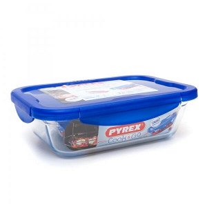 Форма для запекания с крышкой Pyrex Cook&Go 20х15см 0.8л прямоугольная