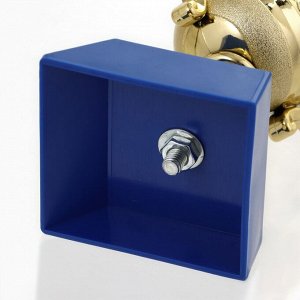 Кубок под нанесение 058, наградная фигура, золото, подставка пластик, 12.2 см