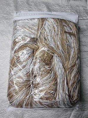 Штора Кисея золото