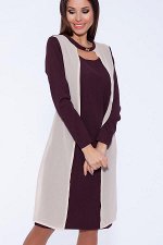 #57837 Платье Шоколадный