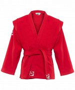 Куртка для самбо Junior SCJ-2201, красный, р.2/150 Green Hill