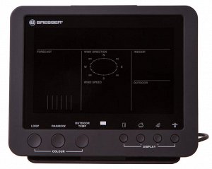 Метеостанция Bresser «5 в 1» с цветным дисплеем, черная