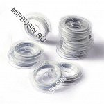 Тросик Ювелирный Сталь 0.6мм/10м Цвет: Белый Дым