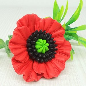 Силиконовая форма "Пышный Мак "