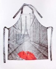 Фартук фигурный "Дождь в Париже"