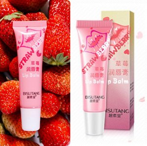 Бальзам для губ BISUTANG Lip Balm "Клубника", 9г