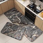 Коврик на пол для кухни от брызг с плиты 50х150см.