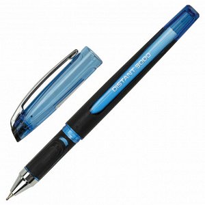 Ручка шариковая масляная BRAUBERG DISTANT 3000 увеличенная длина письма, СИНЯЯ, линия 0,5мм, 144151